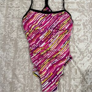 Vibrant Multicolor Swimsuit NIKE